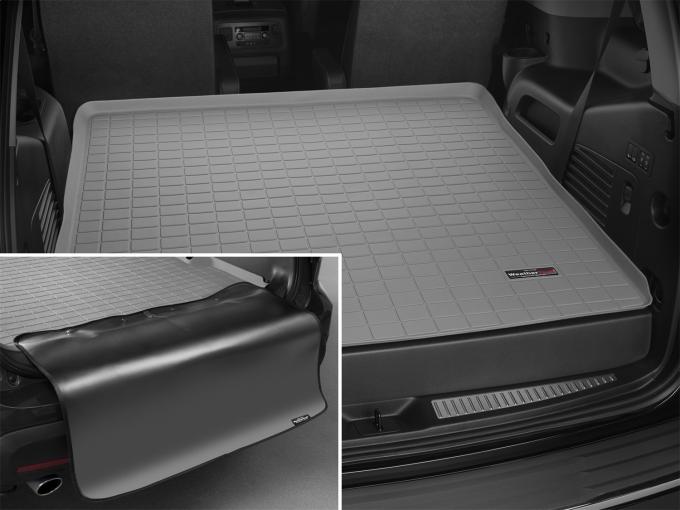 WeatherTech 42710SK - Gray Cargo Liner w/Bumper Protector