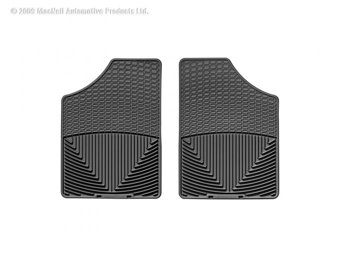 WeatherTech W4 - Black All Weather Floor Mats