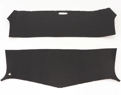 Montco Inc / Repops Interior Headliner Kit, Black, 2pc, 50-53 Chevy GMC Suburban R-CT344