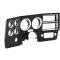 AMD Dash Instrument Bezel, w/o AC, 84-87 Chevy GMC C/K Truck; 84-88 Blazer Jimmy Suburban 460-4084-B