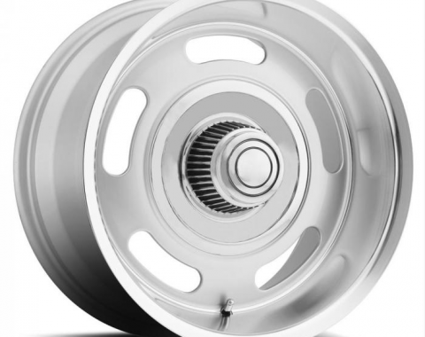 Voxx B/G Rod Works Rally Silver Wheels with Machined Lip, 17x9