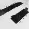 Detroit Muscle Technologies Dodge Truck Ram 81-89 D & W Series Frame Rail Splash Shields Seals & CLIPS TRK8189SS20