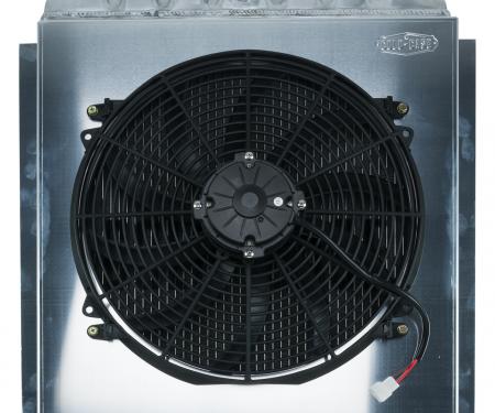 Cold Case Radiators 47-54 Chevy Truck Aluminum Radiator And 16 Fan Kit GMT568AK