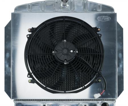 Cold Case Radiators 60-62 Chevy Truck C/K Series Aluminum Performance Radiator And 16 Inch Fan Kit GMT554AK