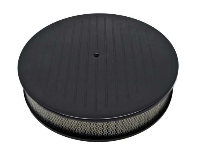 CFR Performance 1930-2027 GM/Ford/Mopar 14" Round Aluminum Air Cleaner - Ball Milled HZ-6801-1