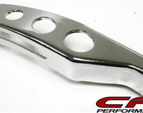 CFR Performance 1979-86 Chevy Small Block Upper Alternator Bracket (LWP) - Chrome HZ-9321-C