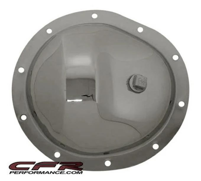 CFR Performance 1978-91 Chevy-GMC Truck Chrome Steel Front Differential Cover - 10 Bolt W/ 8.5" Ring Gear HZ-9069
