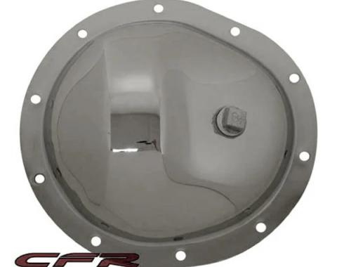 CFR Performance 1978-91 Chevy-GMC Truck Chrome Steel Front Differential Cover - 10 Bolt W/ 8.5" Ring Gear HZ-9069