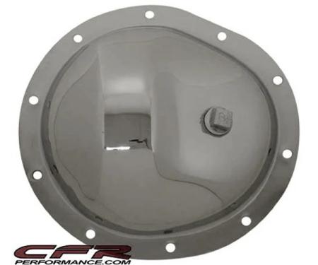 CFR Performance 1978-91 Chevy-GMC Truck Chrome Steel Front Differential Cover - 10 Bolt W/ 8.5" Ring Gear HZ-9069
