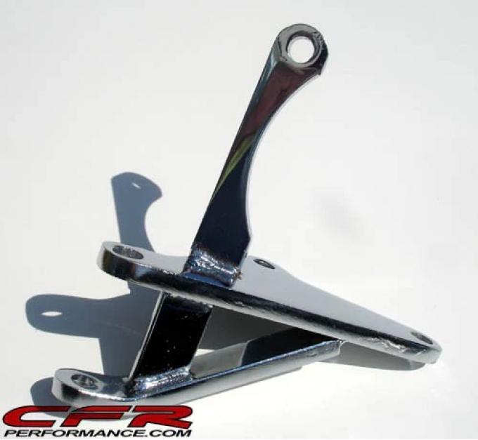 CFR Performance 1969-Up Chevy Big Block Lower Alternator Bracket (SWP) - Chrome HZ-9502-C