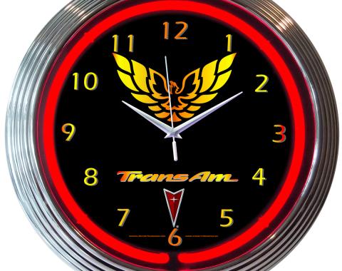 Neonetics Neon Clocks, Gm Trans Am Neon Clock