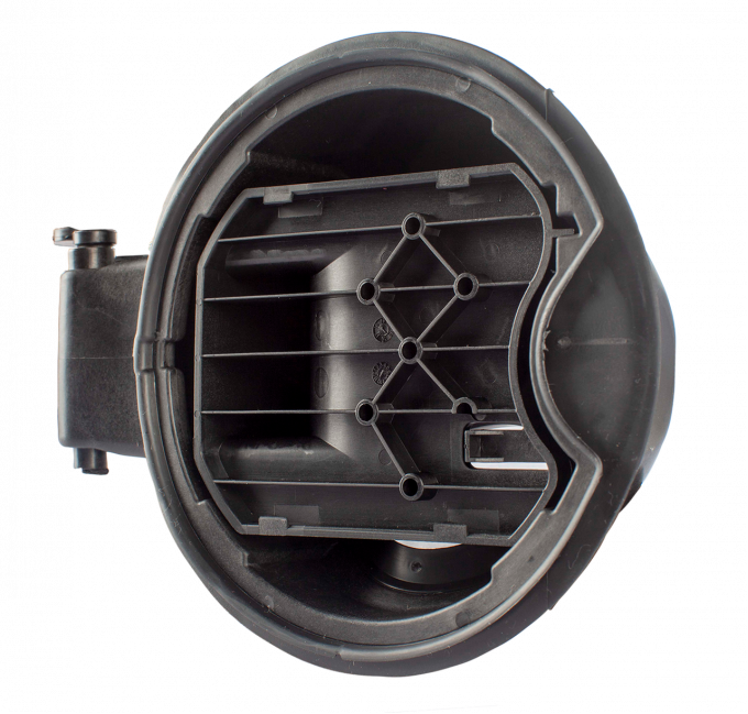 Key Parts '09-'14 Fuel Door Housing with Hinge 1989-029