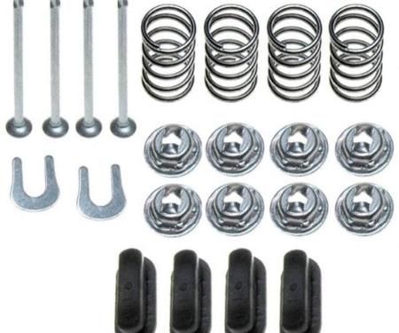 Ford Thunderbird Brake Shoe Hold Down Kit, Front, 1961-64