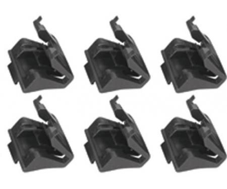 RestoParts Bed Molding Clips, Bed Rail, Set (Kit) 1978-87 El Camino 99L372