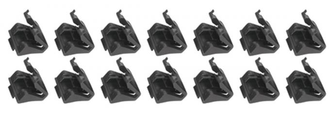 RestoParts Bed Molding Clips, Bed Rail, Set (Kit) 1978-87 El Camino 99L372