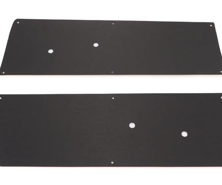 Montco Inc / Repops Interior Door Panels, Black, Pair, 47-55 Chevy GMC Pickup Truck R-CT188