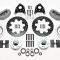 Wilwood Brakes Forged Dynalite Front Drag Brake Kit 140-11930-D