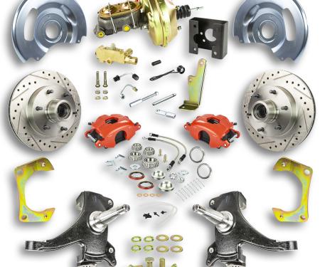 Right Stuff 1963-66 Chevrolet/GMC Truck/Suburban, 2" Drop, Power Front Disc Brake Conversion TDC6326DZ