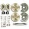 Right Stuff 64-73 Ford Mustang, Front At-the-Wheel Disc Brake Conv Kit Requires V8 Spindle ZWK6405