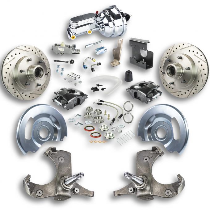 Right Stuff 1967-70 GM C10/C15 Truck/Suburban W/2WD, Power Front Disc Brake Conversion TDC6726BX