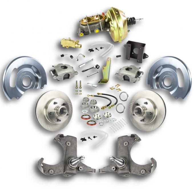Right Stuff 1960-62 Chevrolet/GMC Truck/Suburban, Power Front Disc Brake Conversion Kit TDC6015