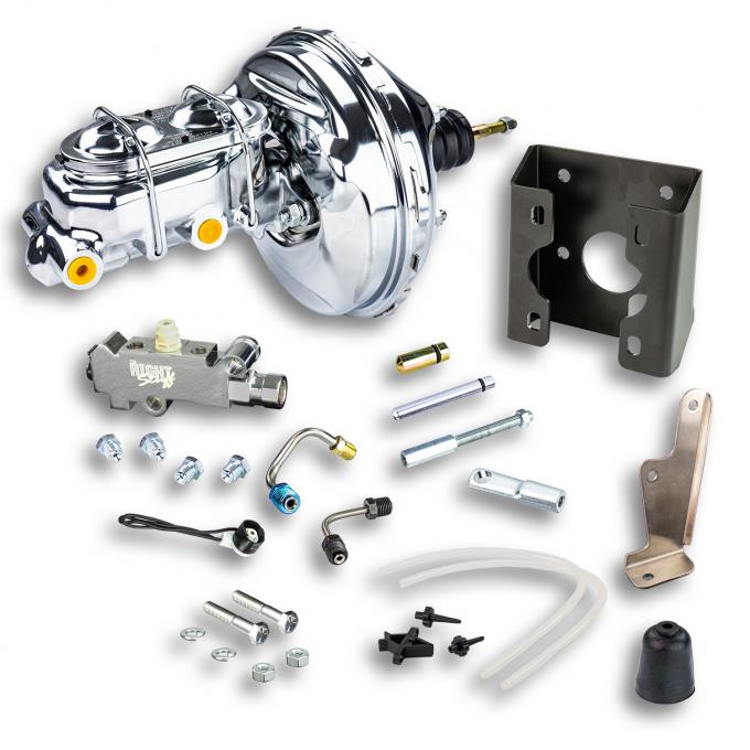 Right Stuff 67-72 Chevy/GMC Truck Brake 9" Booster Master Combo Low Raise Bracket Disc/Drum J96810971
