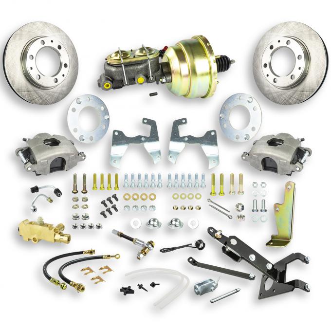 Right Stuff 1947-55 Chevrolet/GMC Truck, Power Front Disc Brake Conversion Kit TDC4716