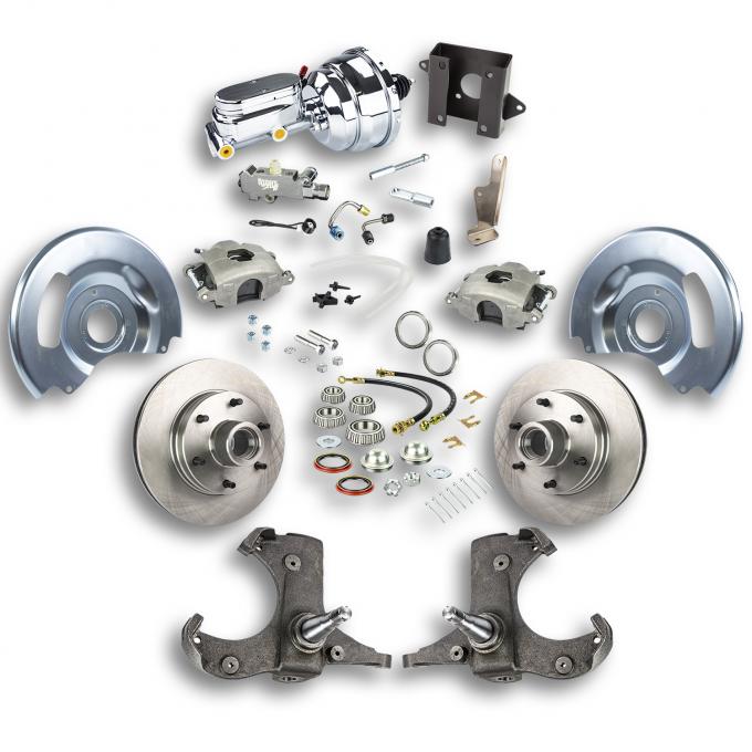 Right Stuff 1960-62 Chevrolet/GMC Truck/Suburban, Power Front Disc Brake Conversion Kit TDC6016X