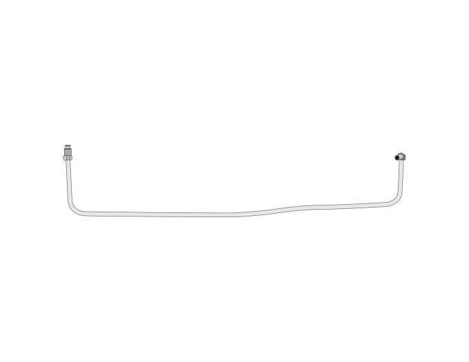 Right Stuff 1948-52 Ford F1/F2 w/239cu V8, Pre-Bent OE Steel Oil Filter Input/Output Line TOL4790
