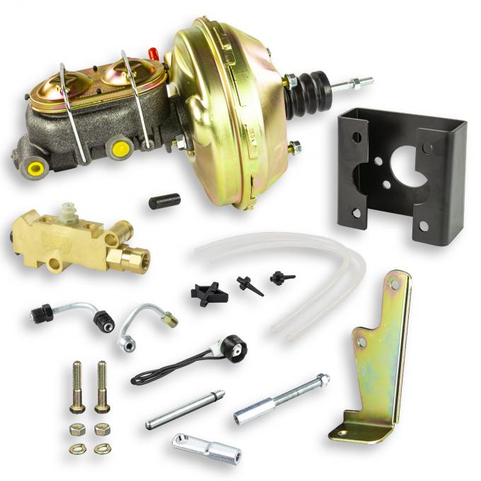 Right Stuff 63-66 GM & GMC C/K Truck, Master Cylinder & 9" Booster Combination Kit Disc/Drum G96310971