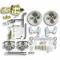 Right Stuff 1955-59 Chevrolet/GMC Truck W/5x5 Pattern, Power Front Disc Brake Conversion Kit TDC5515