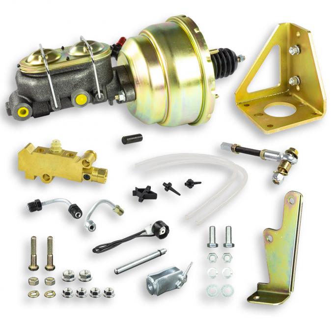 Right Stuff 47-54 GM & GMC C/K Truck, Master Cylinder & 8" Booster Combo Kit, Disc/Disc G84710572