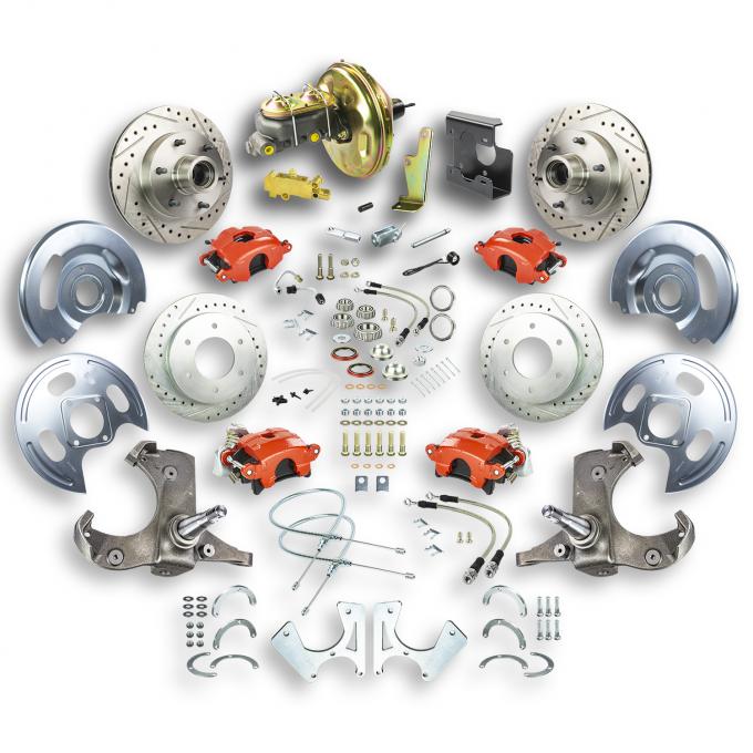 Right Stuff 1967-70 GM C10/C15 Truck/Suburban W/2WD, Power 4-Wheel Disc Brake Conversion TDC6756Z