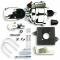 Right Stuff 60-62 GM & GMC C/K Truck, 8" Chrome Booster Master Combination Kit Disc/Disc J86010572