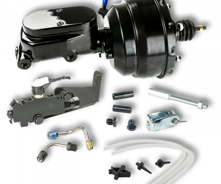 Right Stuff Disc /Drum, Black Booster & Master Cylinder Combination Kit B85315171