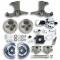 Right Stuff 1960-62 Chevrolet Truck/Suburban, Power Front Disc Brake Kit, Chrome Upper TDC6015X