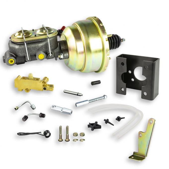 Right Stuff 63-66 GM & GMC C/K Truck, Master Cylinder & 8" Booster Combination Kit Disc/Disc G86310572