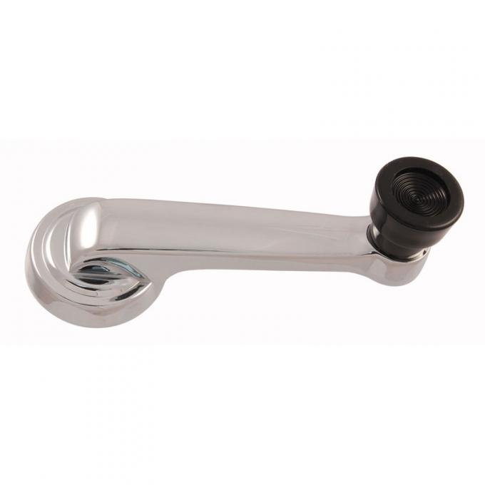 Dennis Carpenter Window Crank Handle with Black Knob - 1957-58 Ford Truck B7C-8123342-B