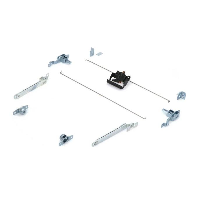 AMD Tailgate Component Kit, 12pcs, Black Handle, 73-79 Ford Truck 927-4573-11BS