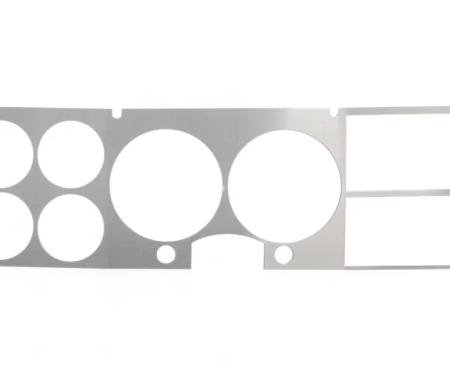 AMD Dash Bezel Trim, Brushed Aluminum, 81-91 Chevy GMC C/K Pickup Truck Blazer Jimmy Suburban 460-4081-A