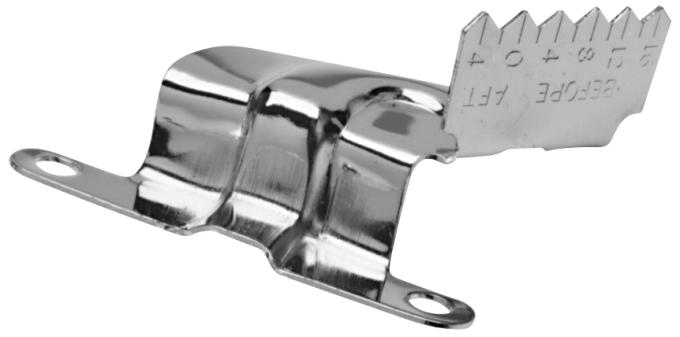 Proform Engine Timing Tab, Chrome, Fits Big Block Chevy Using 8 Inch Balancer 66109