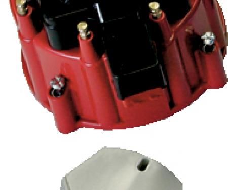 Proform Engine Distributor GM HEI Coil, Cap and Rotor Kit, Red Cap 66942RC