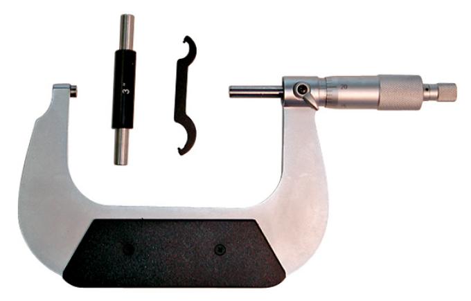 Proform Micrometer, 3 Inch to 4 Inch Range, .0001 Increments, Carrying Case Included 67433