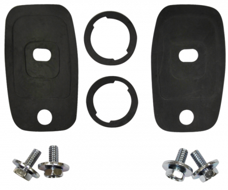 Key Parts '67-'72 Exterior Door Handle Gasket Set 0849-357