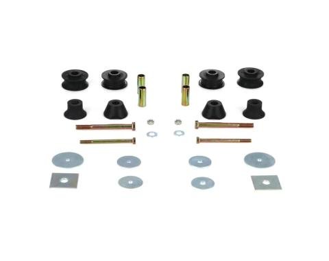 AMD Cab to Frame Mount Kit, 1/2 Ton 2wd, 28 pcs, 67-72 Chevy GMC C10 C15 Pickup Truck 427-4067-21S