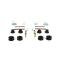 AMD Cab to Frame Mount Kit, 1/2 Ton 2wd, 28 pcs, 67-72 Chevy GMC C10 C15 Pickup Truck 427-4067-21S