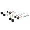 AMD Cab to Frame Mount Kit, 1/2 Ton 2wd, 28 pcs, 67-72 Chevy GMC C10 C15 Pickup Truck 427-4067-21S