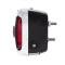 United Pacific Tail Light w/Black Housing & Blue Dot For 1940-53 Chevy & GMC Truck - L/H C7001L-1