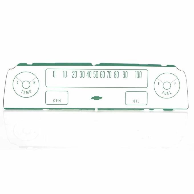 AMD Instrument Cluster Lens, 64-66 Chevy CK Truck X474-4064-1A