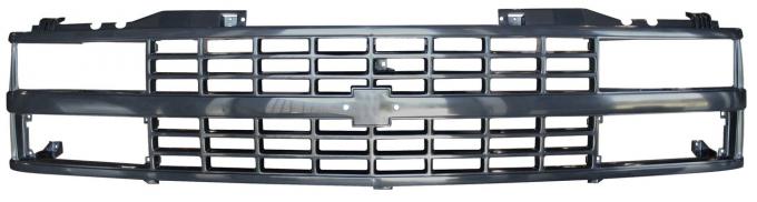 Key Parts '88-'93 Replacement Grille for Trucks with Composite Headlights Black, Paint to Match 0852-040G